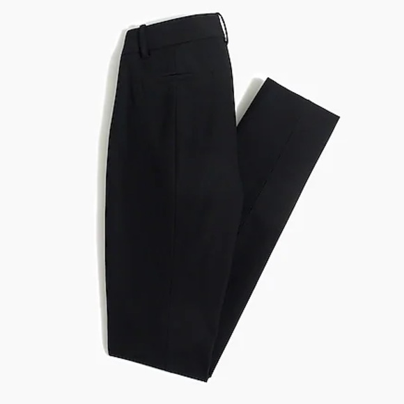 J Crew Black Full-length Stretch Pants - Picture 2 of 5